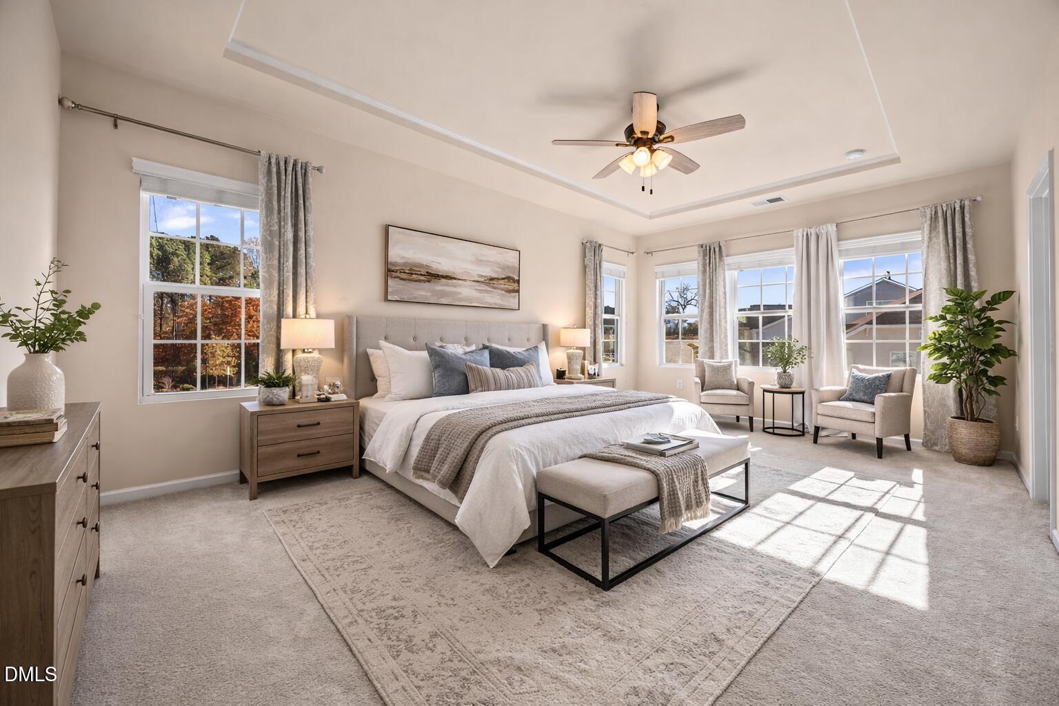 2901 Great Lawn Road Apex, NC 27502 - Photo 13 of 38 master bedroom