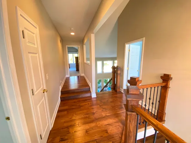 a view of an entryway door