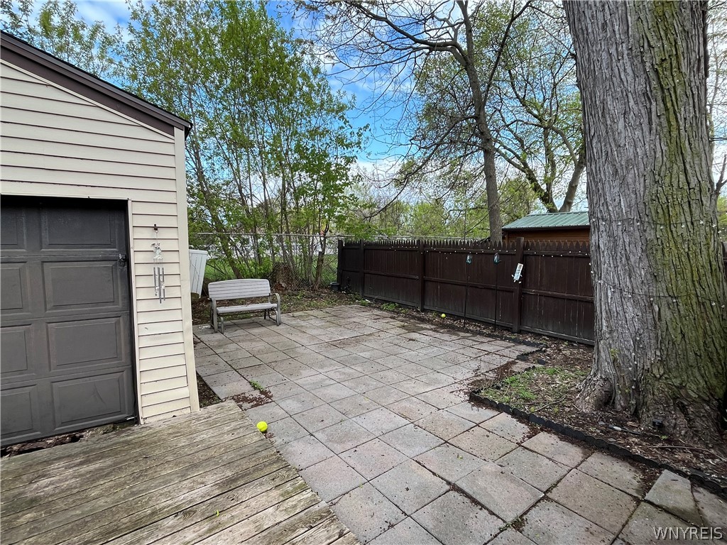 17 Edith Street Tonawanda, NY 14150 - Photo 36 of 43 Fenced-in backyard