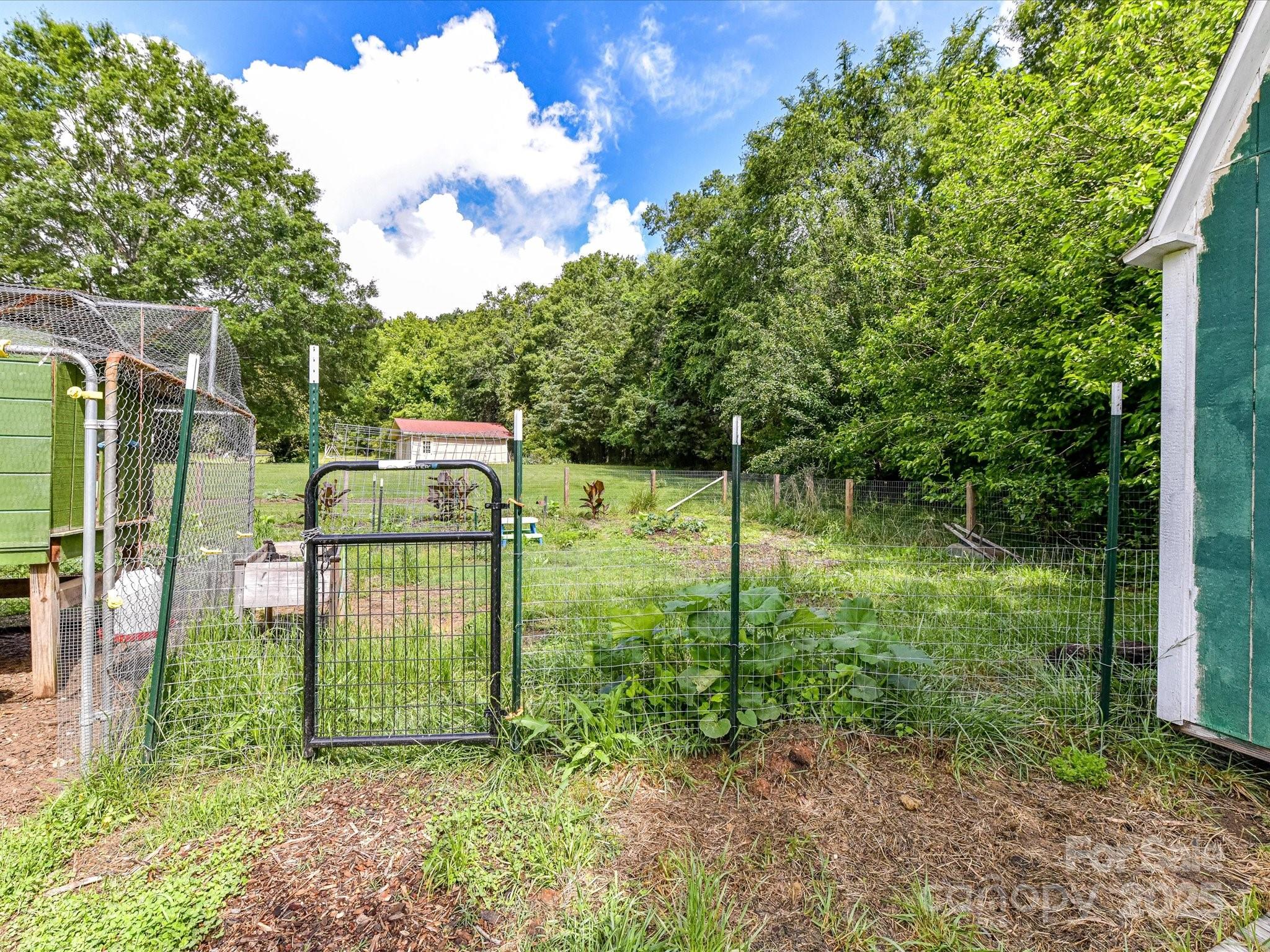 915 Gate Road Monroe, NC 28112 - Photo 38 of 46 a backyard of a house with lots of green space