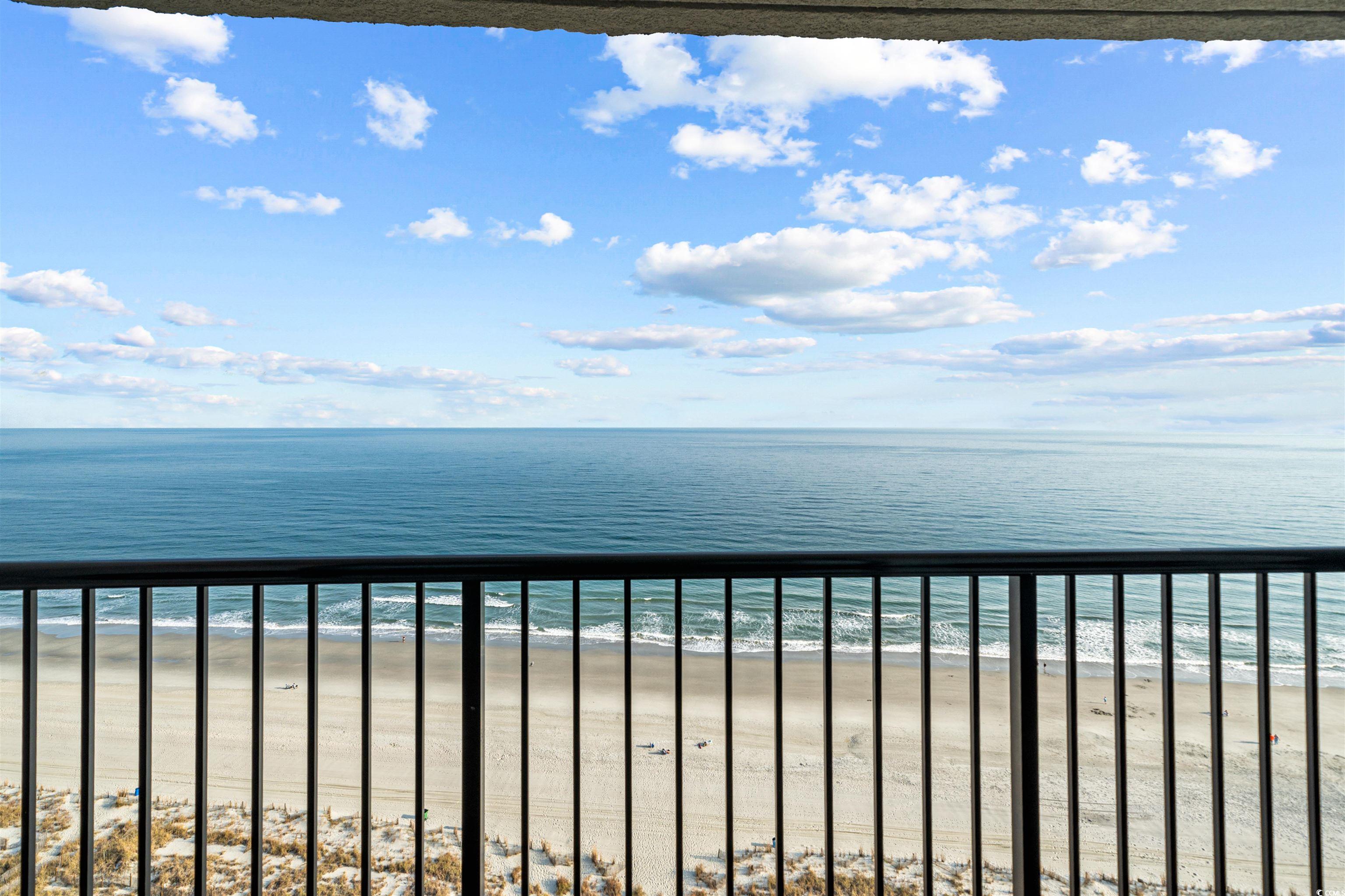 5308 North Ocean Boulevard, Unit 2006 Myrtle Beach, SC 29577 - Photo 2 of 37 Oceanfront view from balcony off the living area