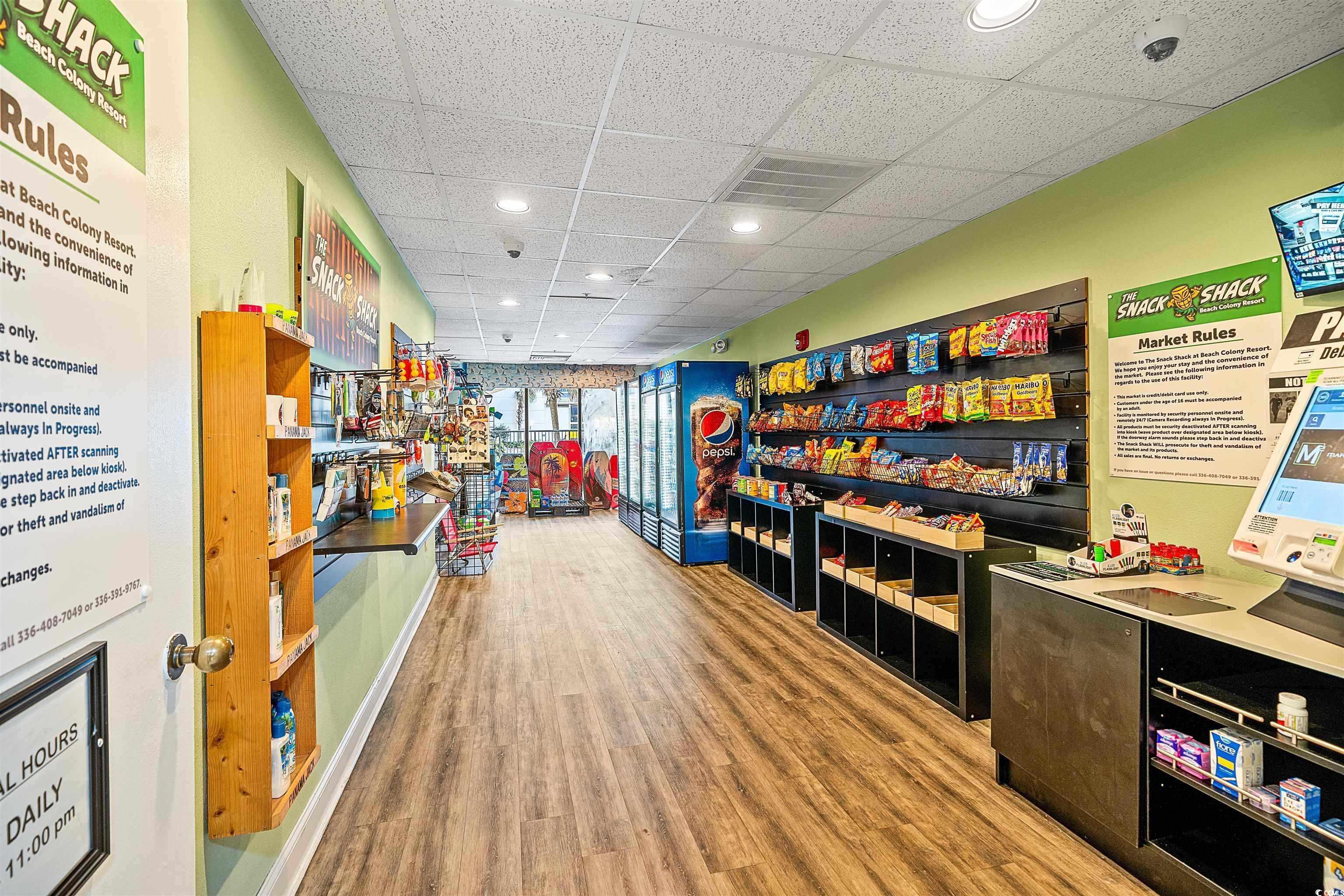 5308 North Ocean Boulevard, Unit 2006 Myrtle Beach, SC 29577 - Photo 33 of 37 Self-serve snack shop located near the lobby