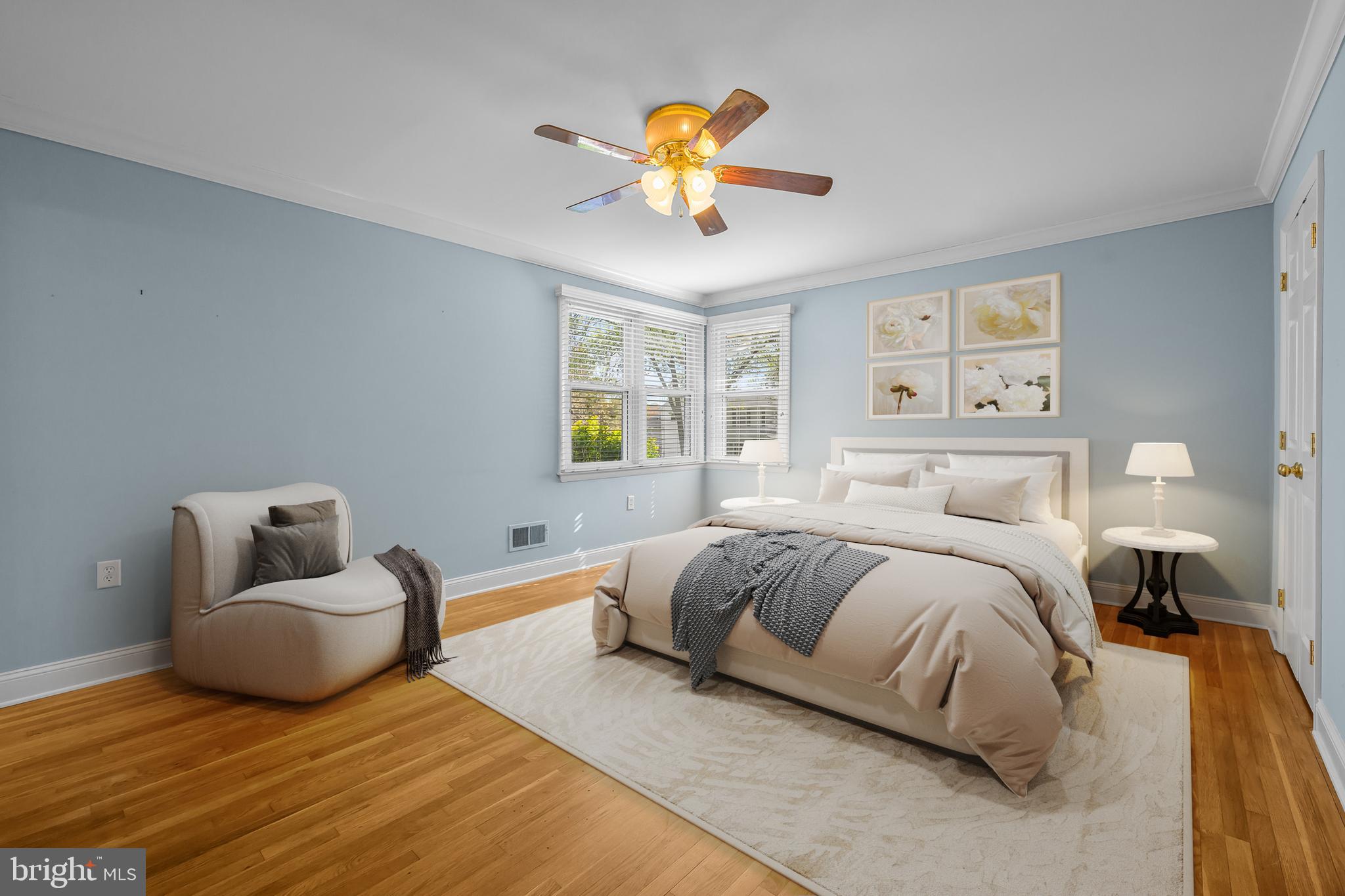 2502 Raven Road Wilmington, DE 19810 - Photo 15 of 57 a spacious bedroom with a bed and window