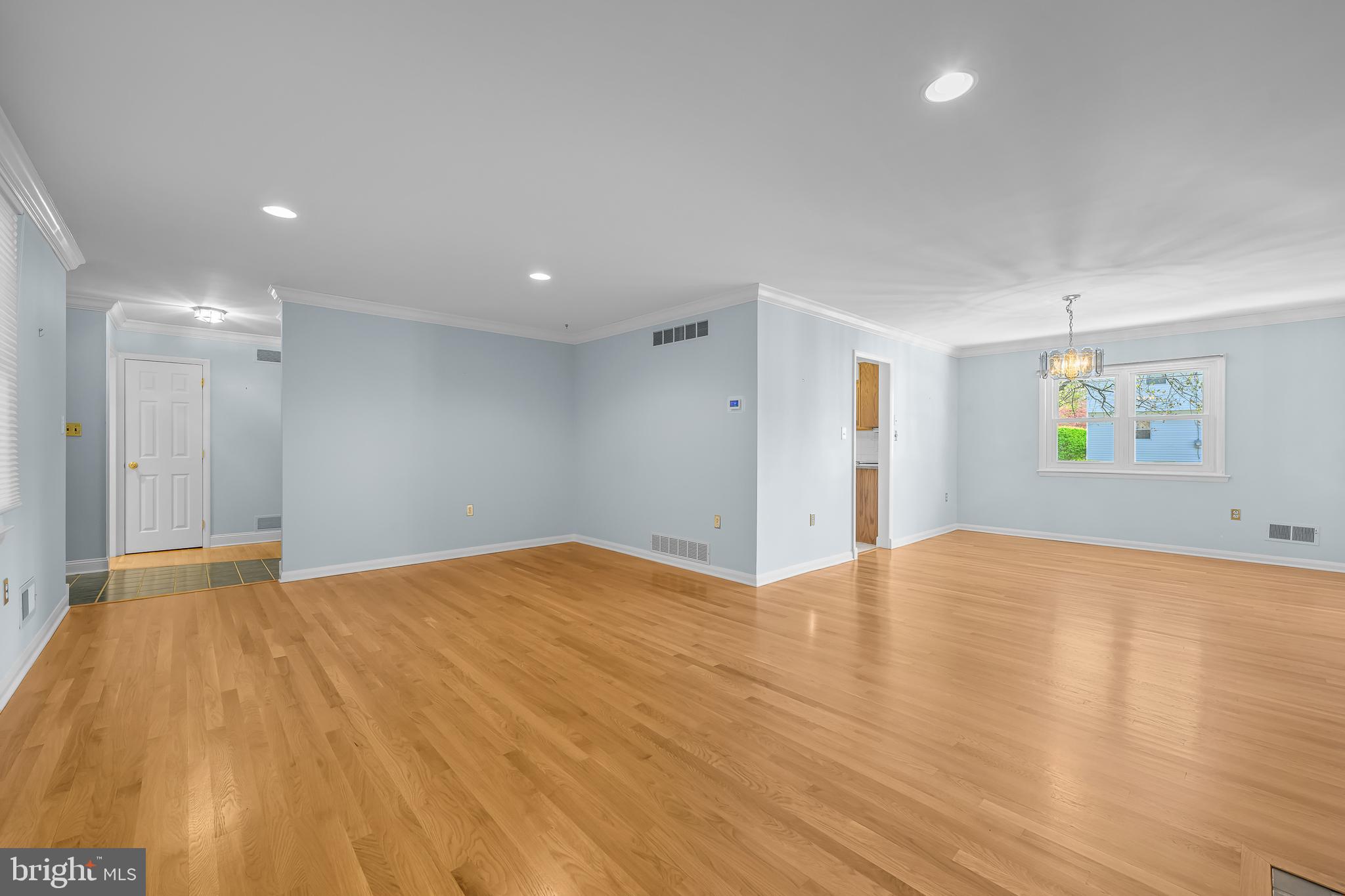 2502 Raven Road Wilmington, DE 19810 - Photo 33 of 57 a view of empty room with wooden floor and fan