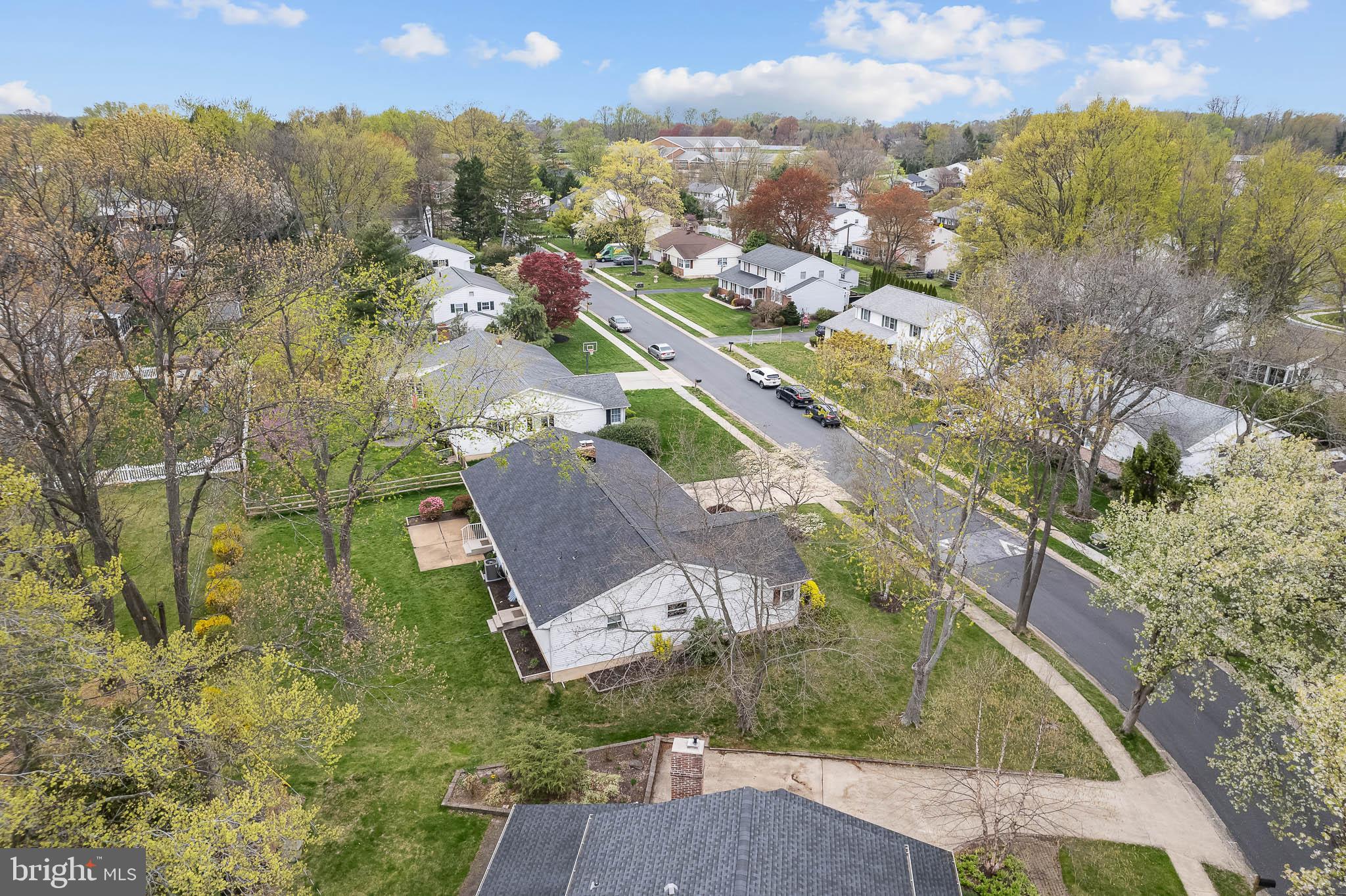 2502 Raven Road Wilmington, DE 19810 - Photo 55 of 57 an aerial view of residential houses with outdoor space
