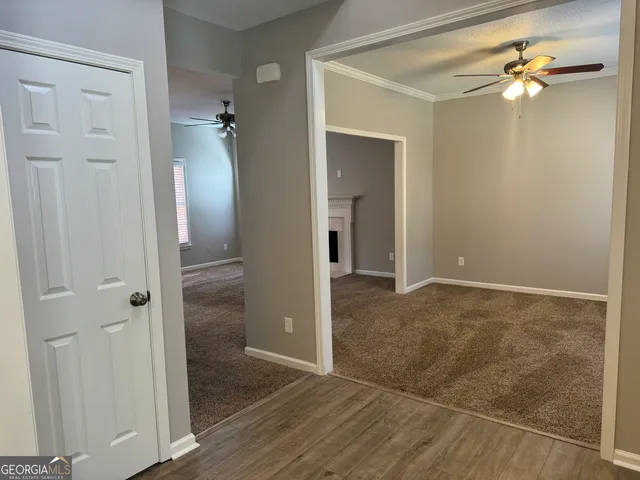 wooden floor in an empty room
