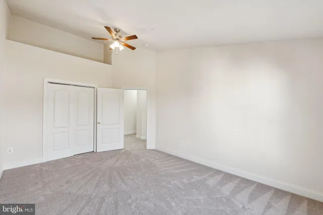 a view of a building with a street