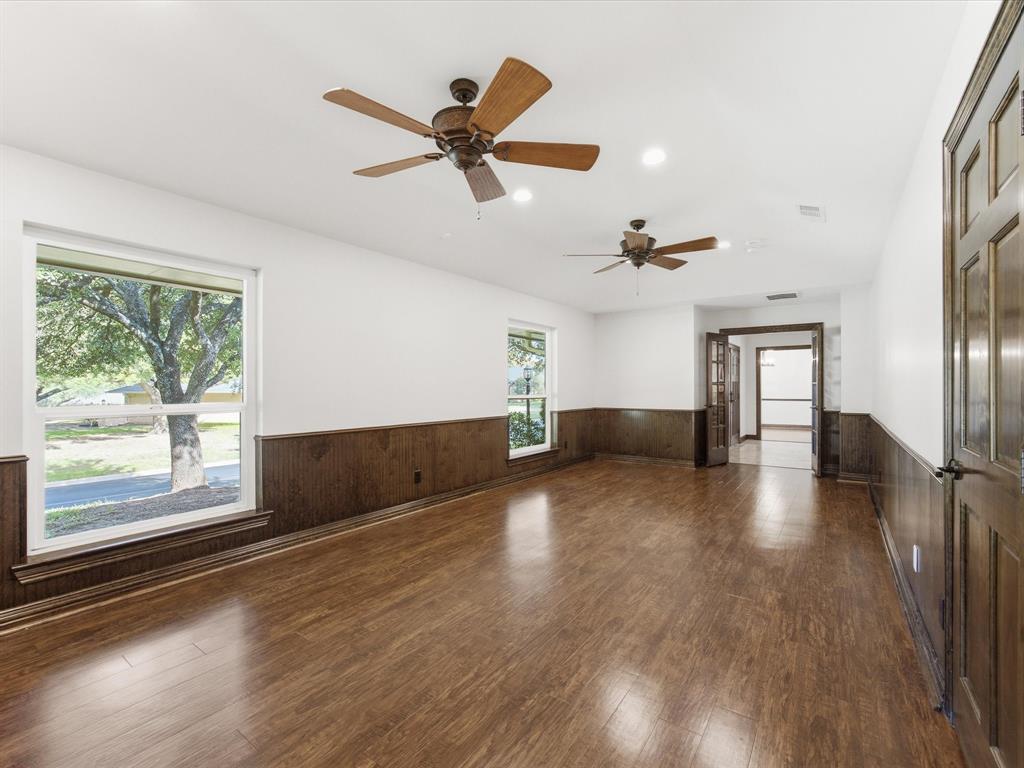 3717 Myrtle Springs Road Benbrook, TX 76116 - Photo 5 of 40 Den just off the entry makes a spectacular private area for gaming, office or gameroom for all.