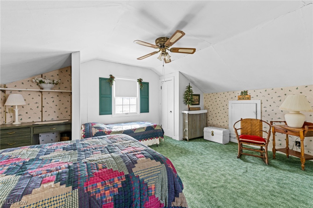 123 South Chillicothe Road Aurora, OH 44202 - Photo 23 of 46 Nuber one...Carpeted bedroom ceiling fan, built in desk