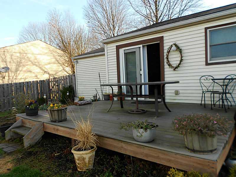 127 Pintail Road Gibsonia, PA 15044 - Photo 16 of 20 Exterior Back. Rear deck directly off kitchen