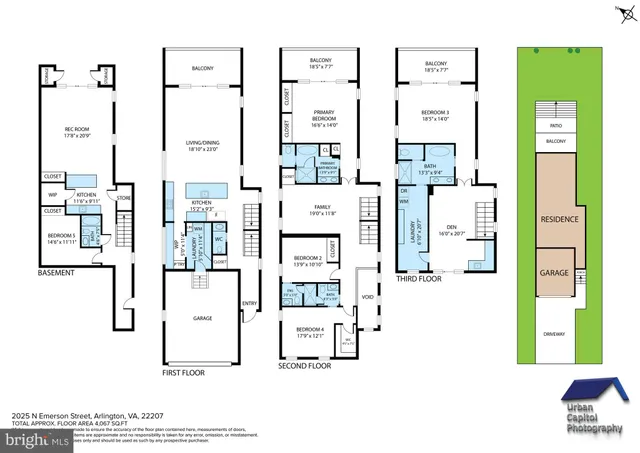 $1,950,000 | 2025 North Emerson Street, Arlington, VA 22207