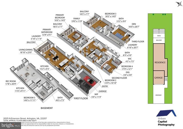 $2,298,999 | 2025 North Emerson Street, Arlington, VA 22207
