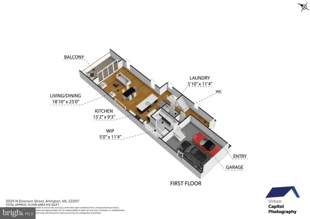 $1,950,000 | 2025 North Emerson Street, Arlington, VA 22207