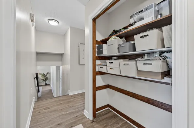 an aerial view of a city with lots of residential buildings