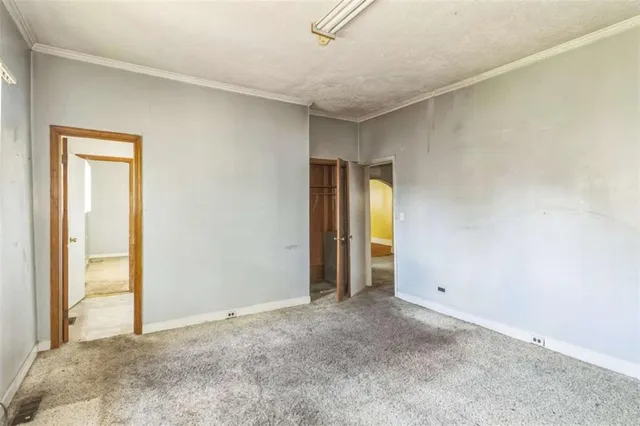 a view of a bathroom with a shower