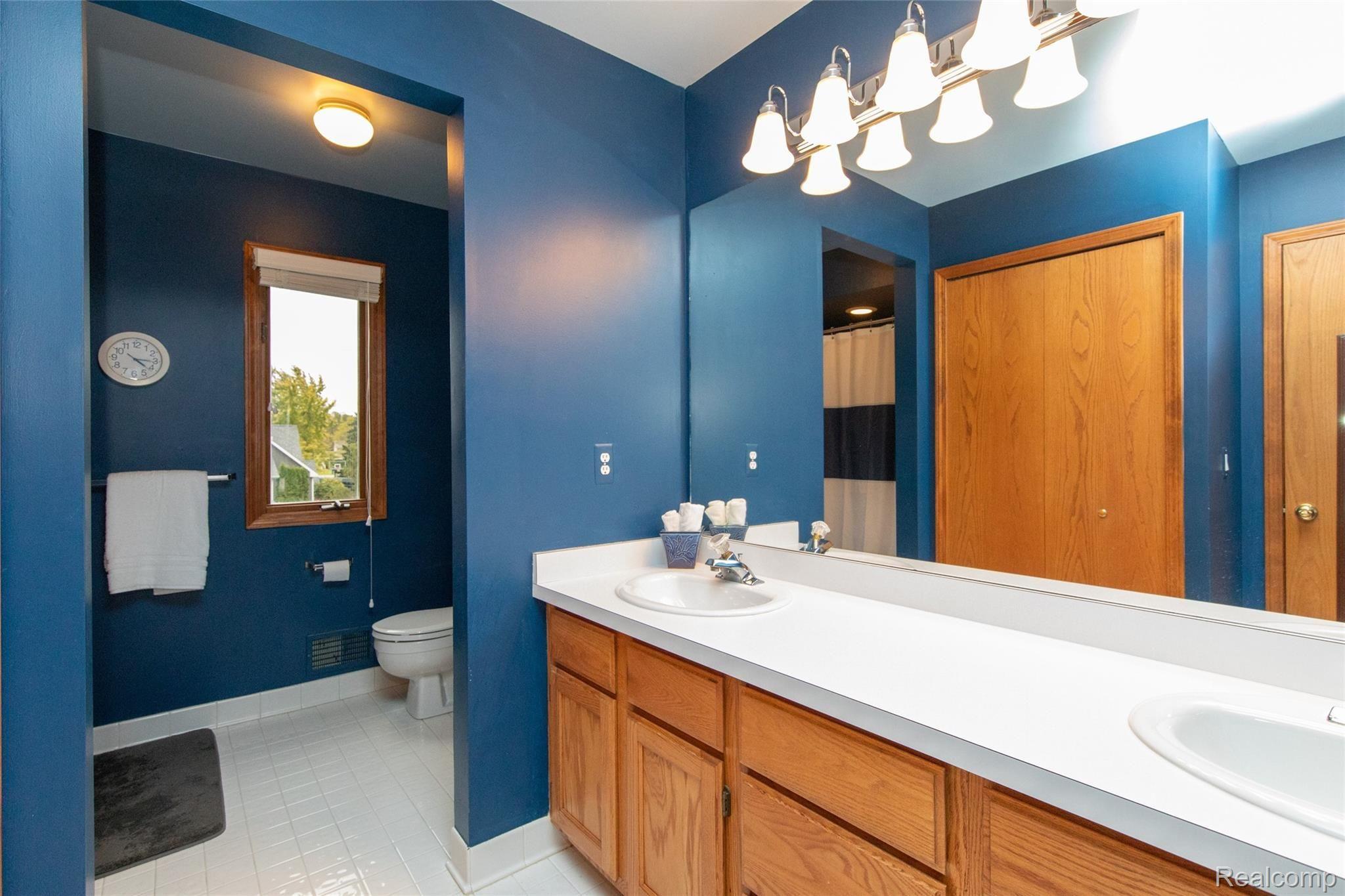 8652 Miller Road Clarkston, MI 48348 - Photo 34 of 47 Separate Vanity w/double sinks