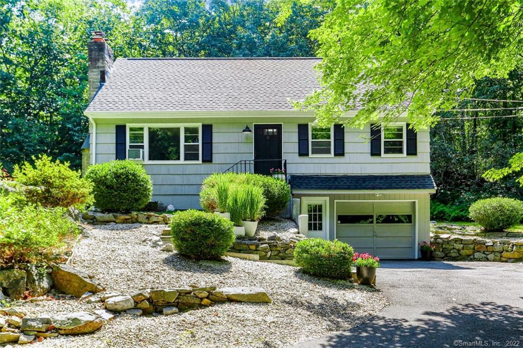 41 Key Rock Road Newtown, CT 06470 - Photo 1 of 1 a view of a house with a yard and a garden