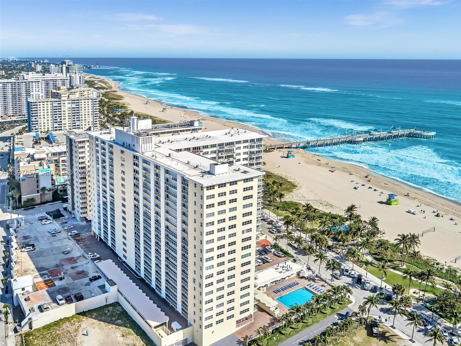 111 North Pompano Beach Boulevard, Unit 308 Pompano Beach, FL 33062 - Photo 1 of 50 a view of an ocean view and beach