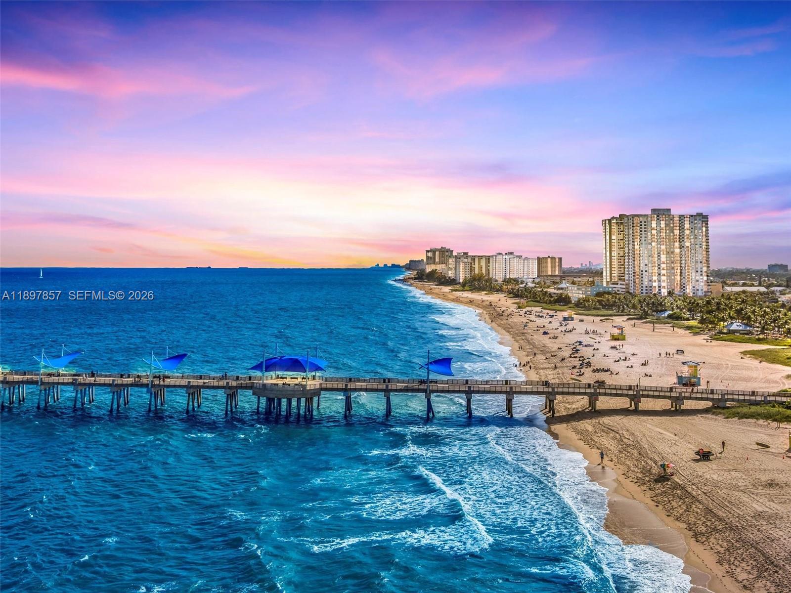111 North Pompano Beach Boulevard, Unit 308 Pompano Beach, FL 33062 - Photo 45 of 50 Evenign View