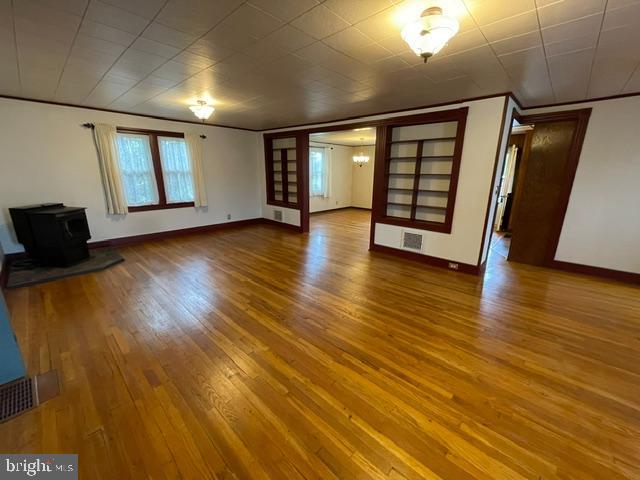 378 Tea Creek Road Reedsville, PA 17084 - Photo 12 of 41 a view of an empty room with wooden floor and a window