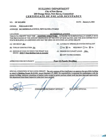 $385,000 | 262 Sherman Avenue, New Haven, CT 06511