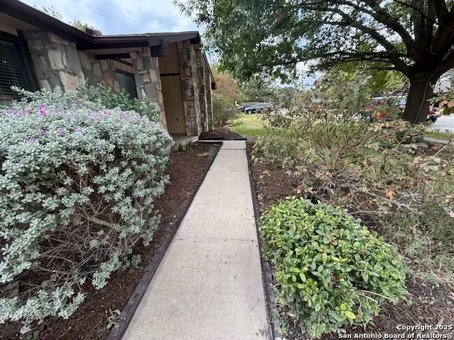 a view of empty room