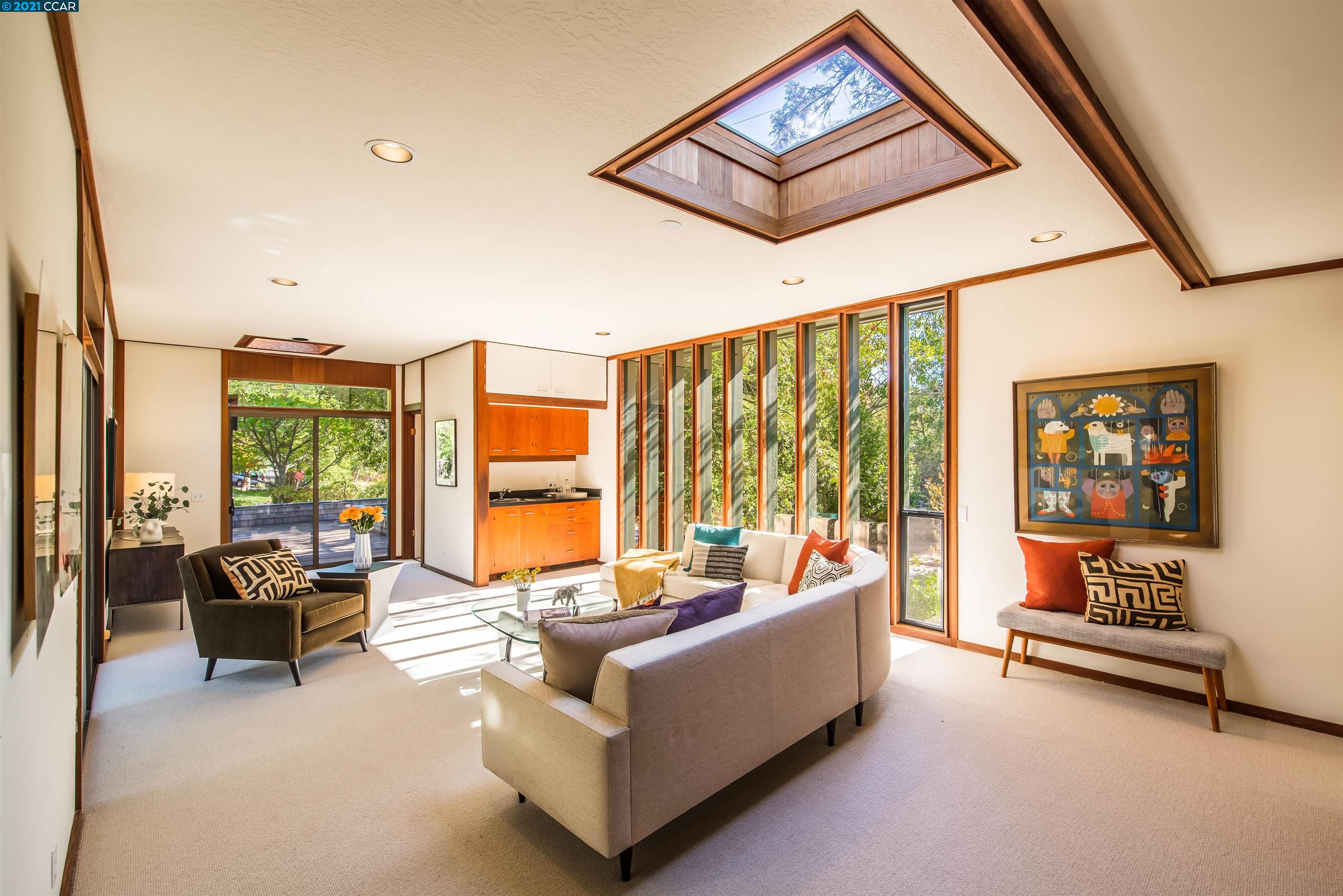 Pine Lane Lafayette, CA 94549 - Photo 14 of 39 a living room with furniture and a large window
