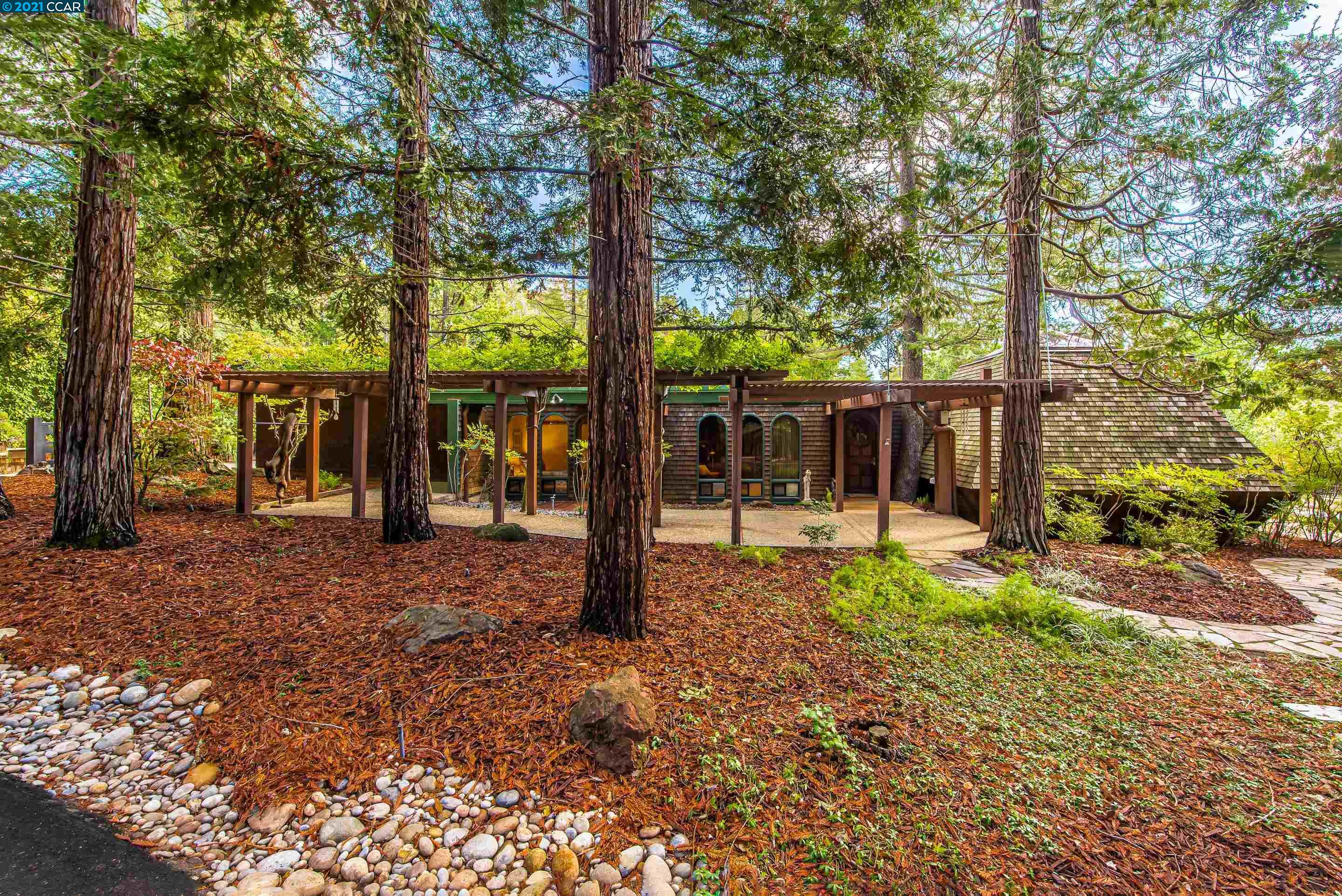 Pine Lane Lafayette, CA 94549 - Photo 39 of 39 a view of a house with a backyard