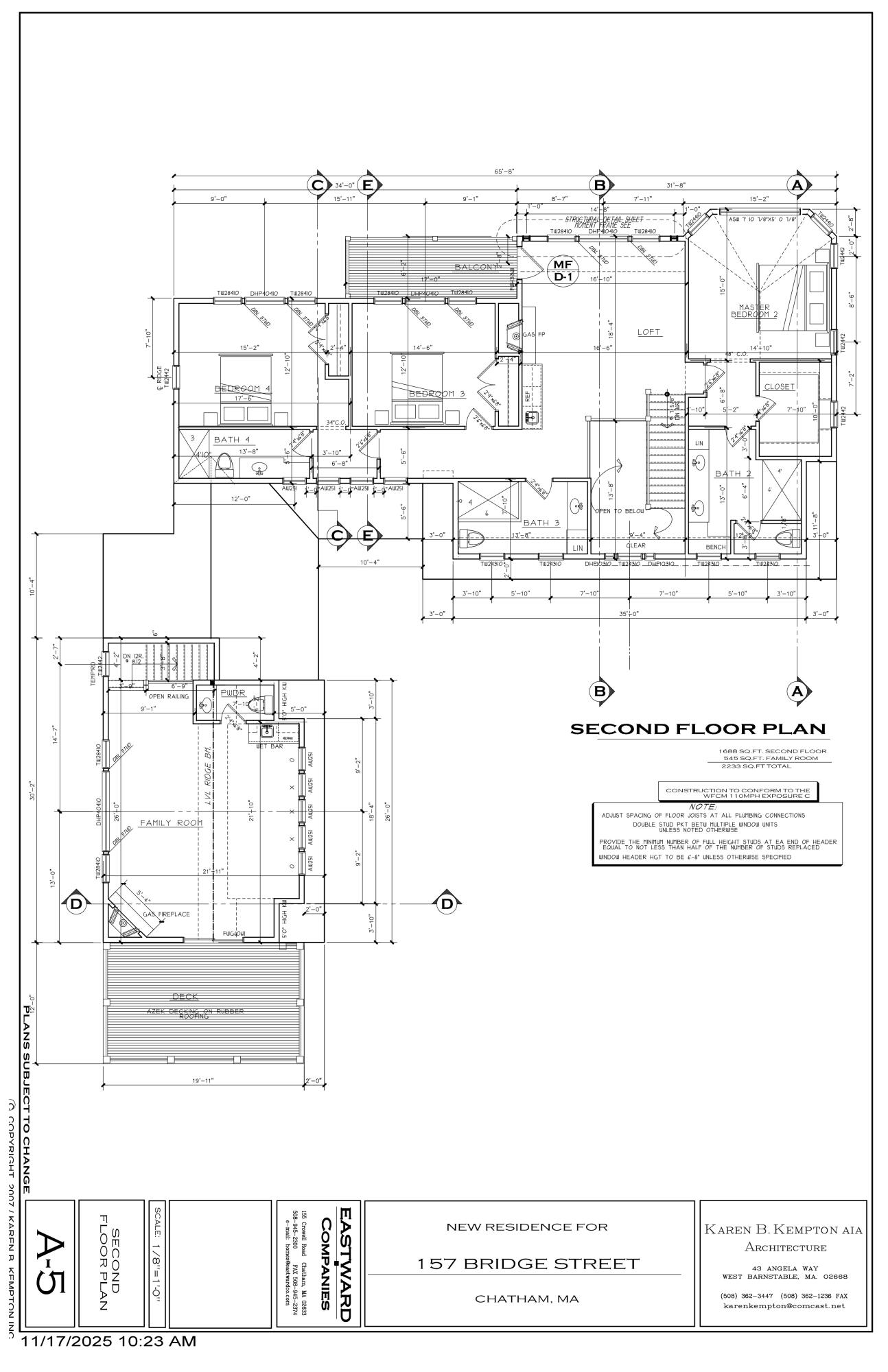 157 Bridge Street Chatham, MA 02633 - Photo 19 of 20 157 Bridge Street - Floor Plan 3