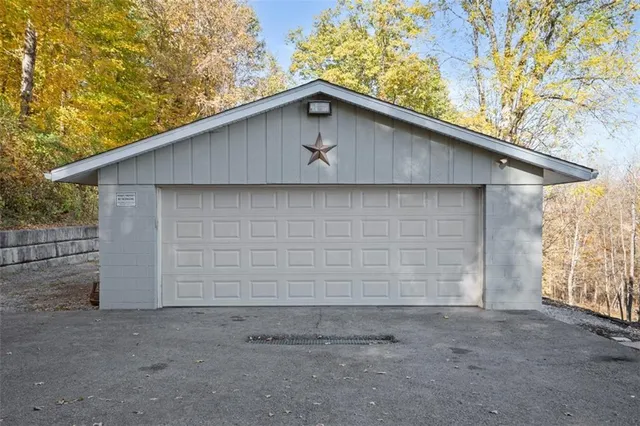 a house with a outdoor space