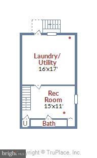 122 Hopkins Road Baltimore, MD 21212 - Photo 28 of 30 Lower Level Floor Plan