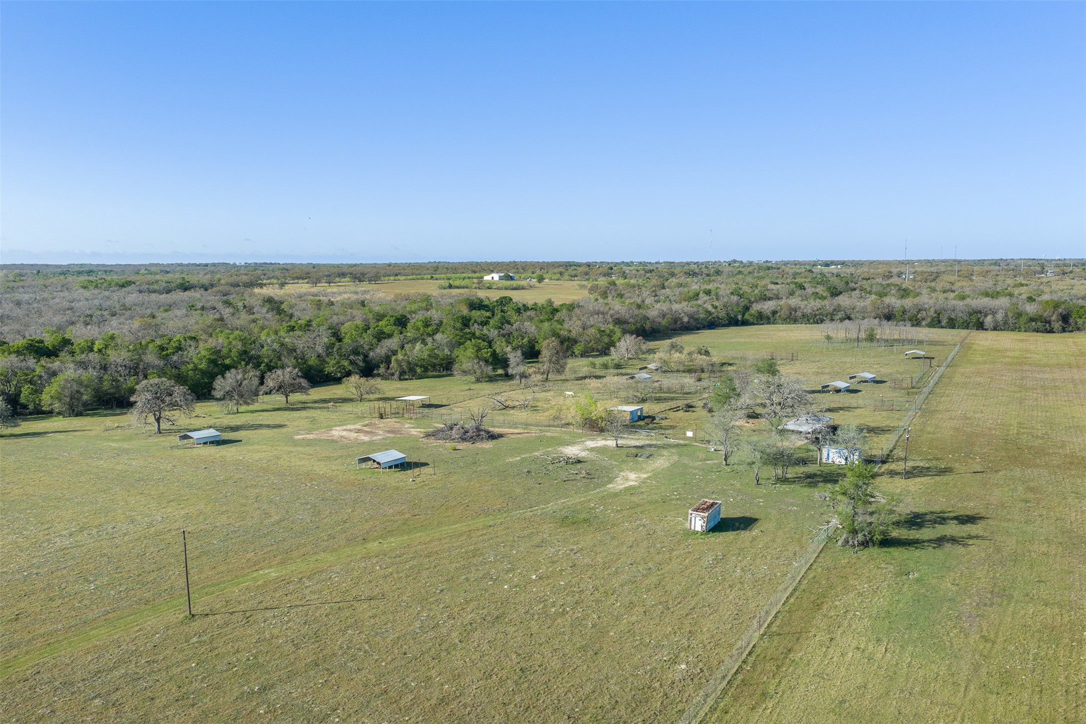2313 Highway 79 Milano, TX 76556 - Photo 17 of 40 Expansive agricultural property featuring open pastures, mature trees, and multiple outbuildings