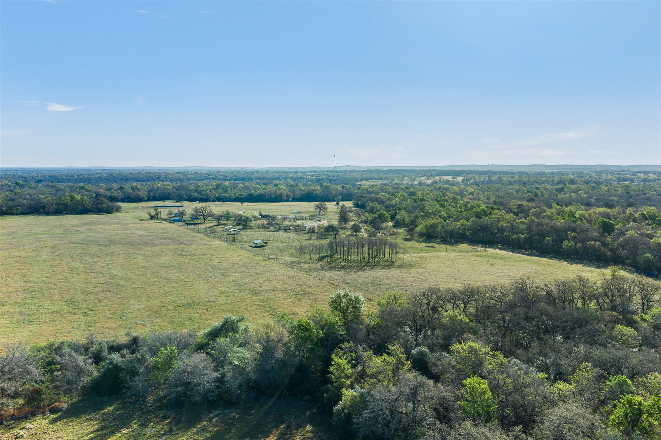 2313 Highway 79 Milano, TX 76556 - Photo 9 of 40 Expansive acreage featuring open fields, wooded perimeters, and scattered structures