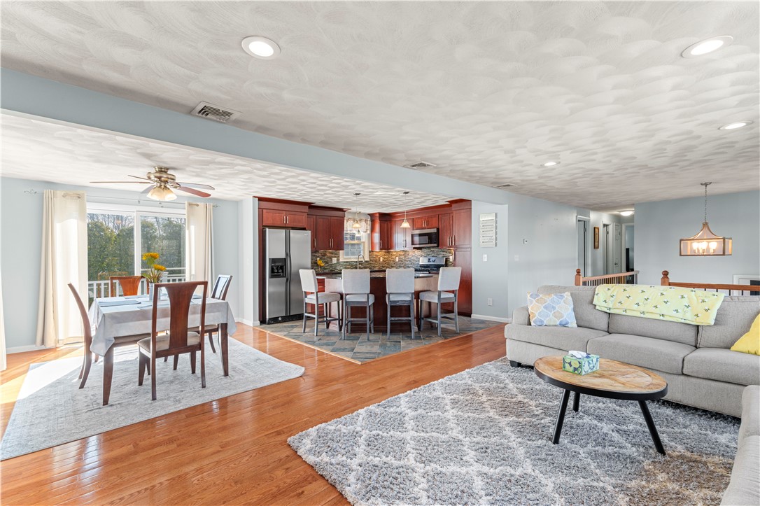 9 Iron Forge Road Lincoln, RI 02865 - Photo 3 of 30 Open Concept Kitchen, Dining, & Livingroom