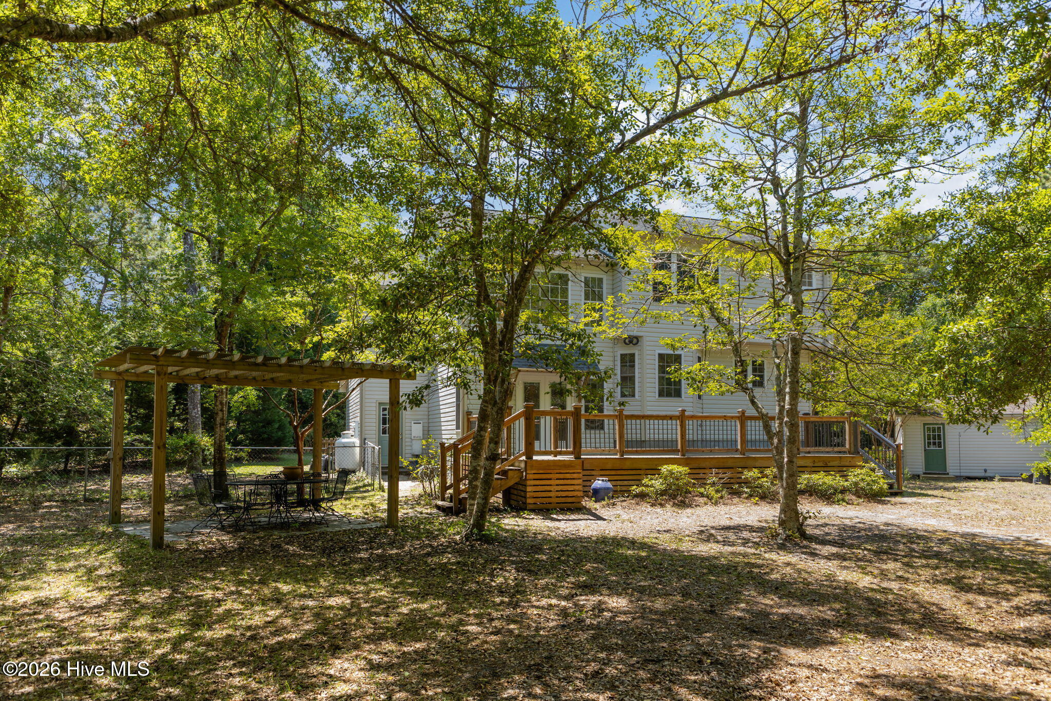 102 Shady Path Cedar Point, NC 28584 - Photo 28 of 36 Back yard