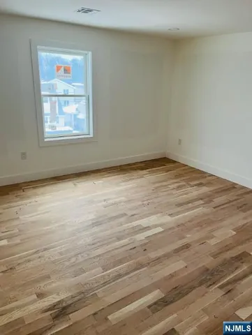 wooden floor in an empty room