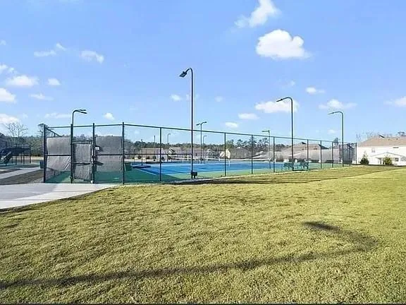 a view of a swimming pool