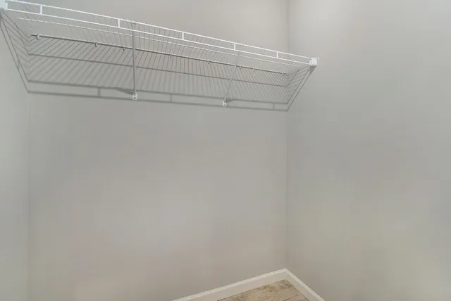 a view of a rack on the wall