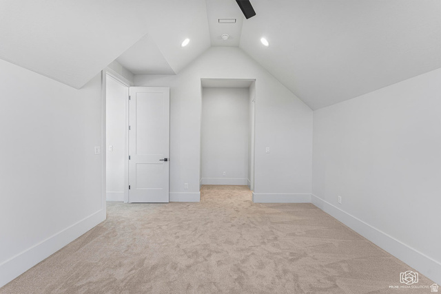 1468 South Red Cliffs Temple Lane St. George, UT 84790 - Photo 38 of 64 Bonus room featuring light colored carpet and baseboards