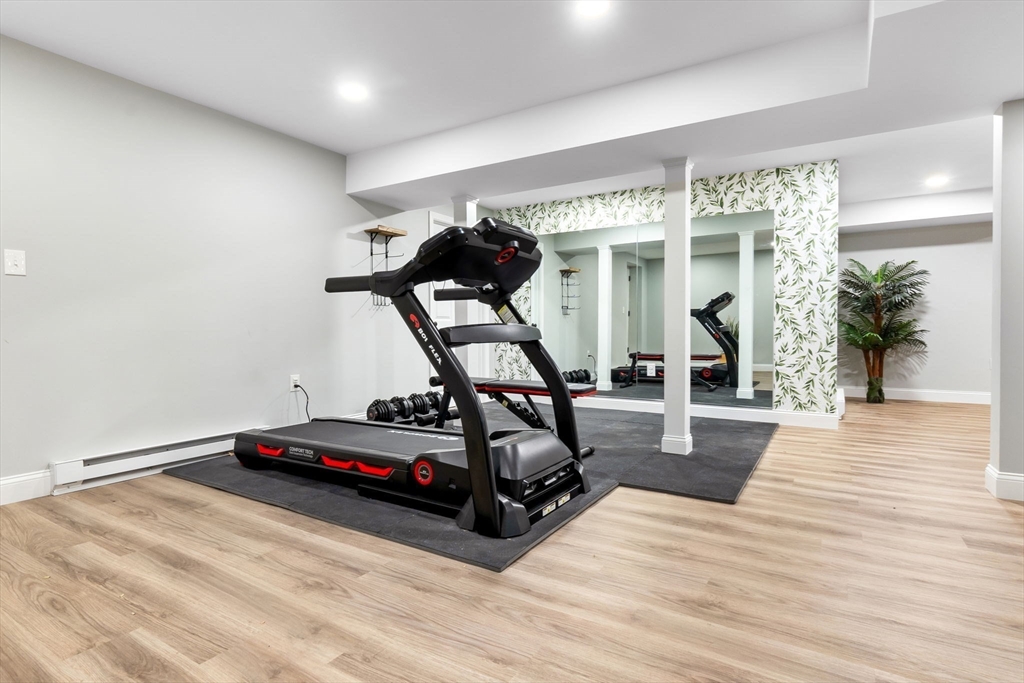 253 High Road Newbury, MA 01951 - Photo 35 of 42 a view of a room with gym equipment