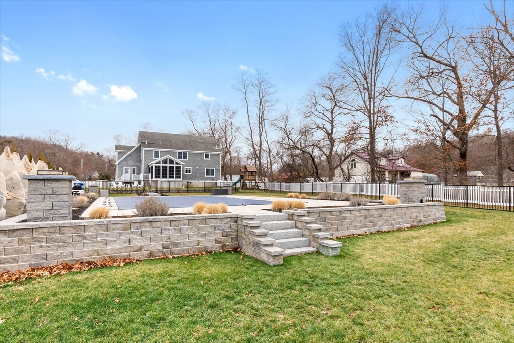 253 High Road Newbury, MA 01951 - Photo 37 of 42 a view of a swimming pool with outdoor seating