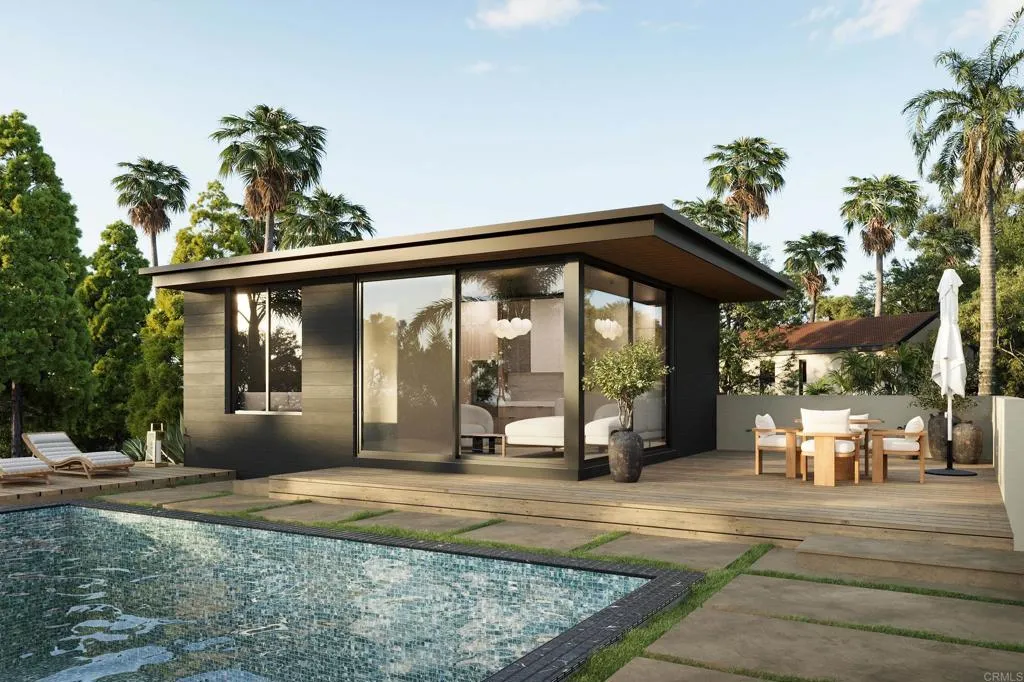 1139 Saxony Road Encinitas, CA 92024 - Photo 2 of 3 a view of a house with backyard and sitting area