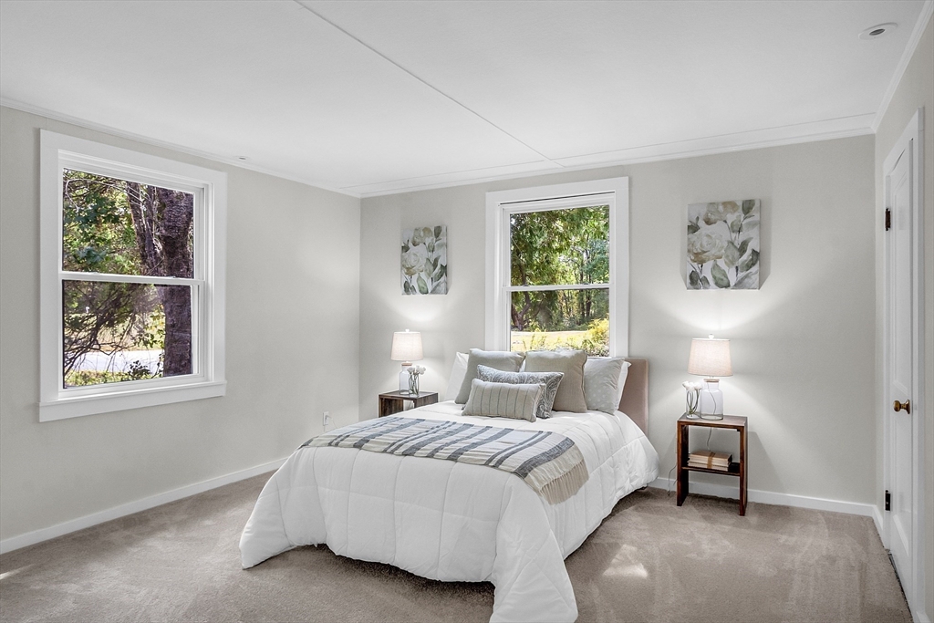 43 Brown Road Harvard, MA 01451 - Photo 17 of 23 a bedroom with a bed and a window