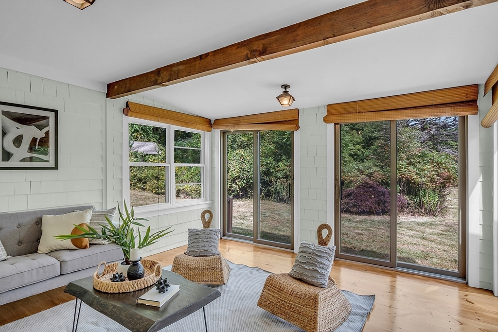 43 Brown Road Harvard, MA 01451 - Photo 10 of 23 a living room with furniture and floor to ceiling windows