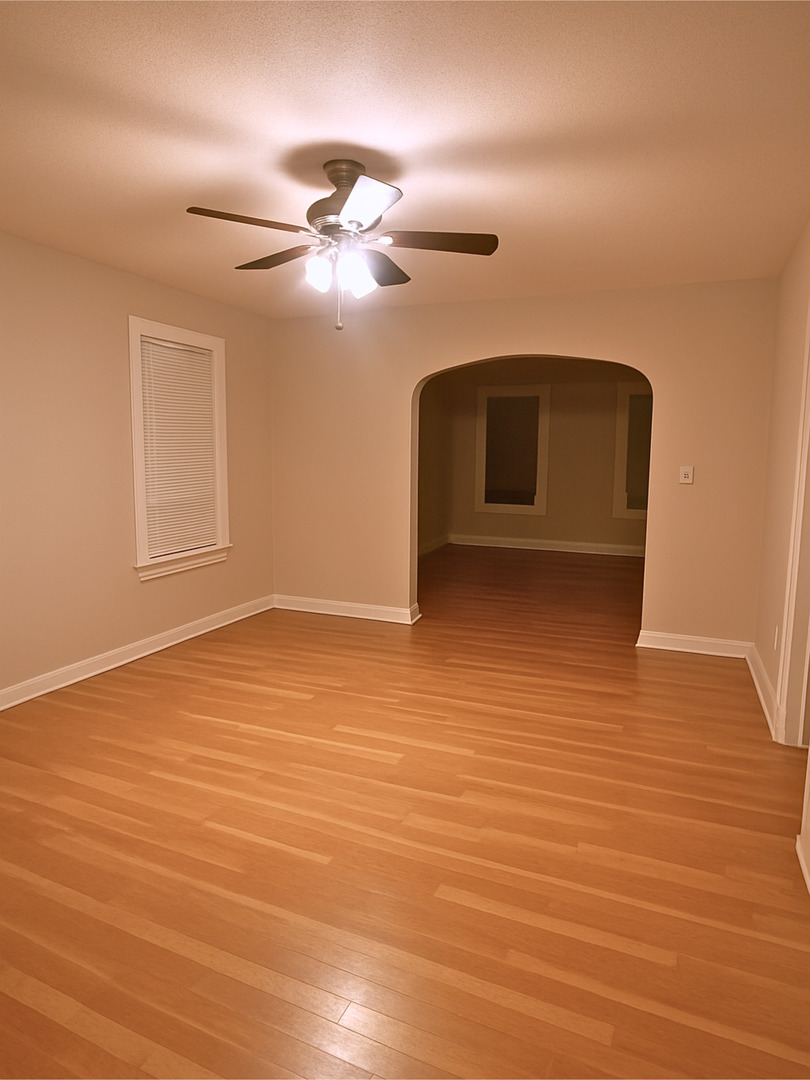 4701 North Kilbourn Avenue, Unit 2 Chicago, IL 60630 - Photo 10 of 13 a view of a livingroom with wooden floor