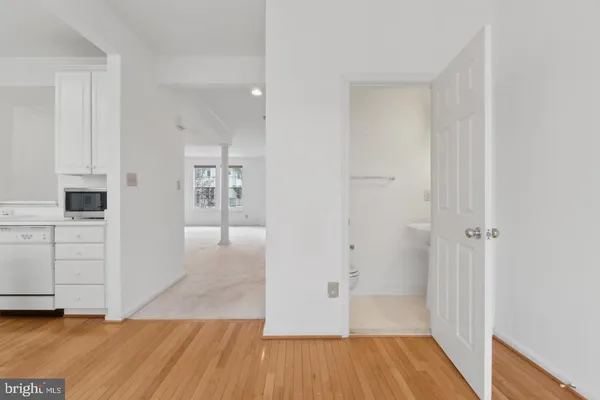 wooden floor in an empty room