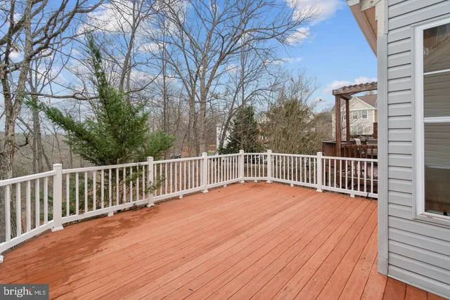 a view of a roof deck