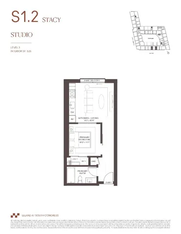 $428,000 | 2121 South Congress Avenue, Unit 220, Austin, TX 78704