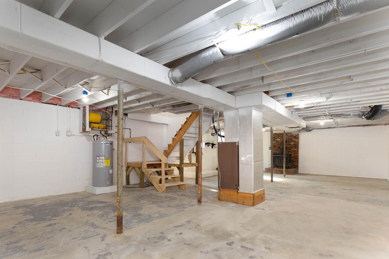 3710 Aarons Run Road Mount Sterling, KY 40353 - Photo 17 of 23 Full unfinished basement has high ceilin