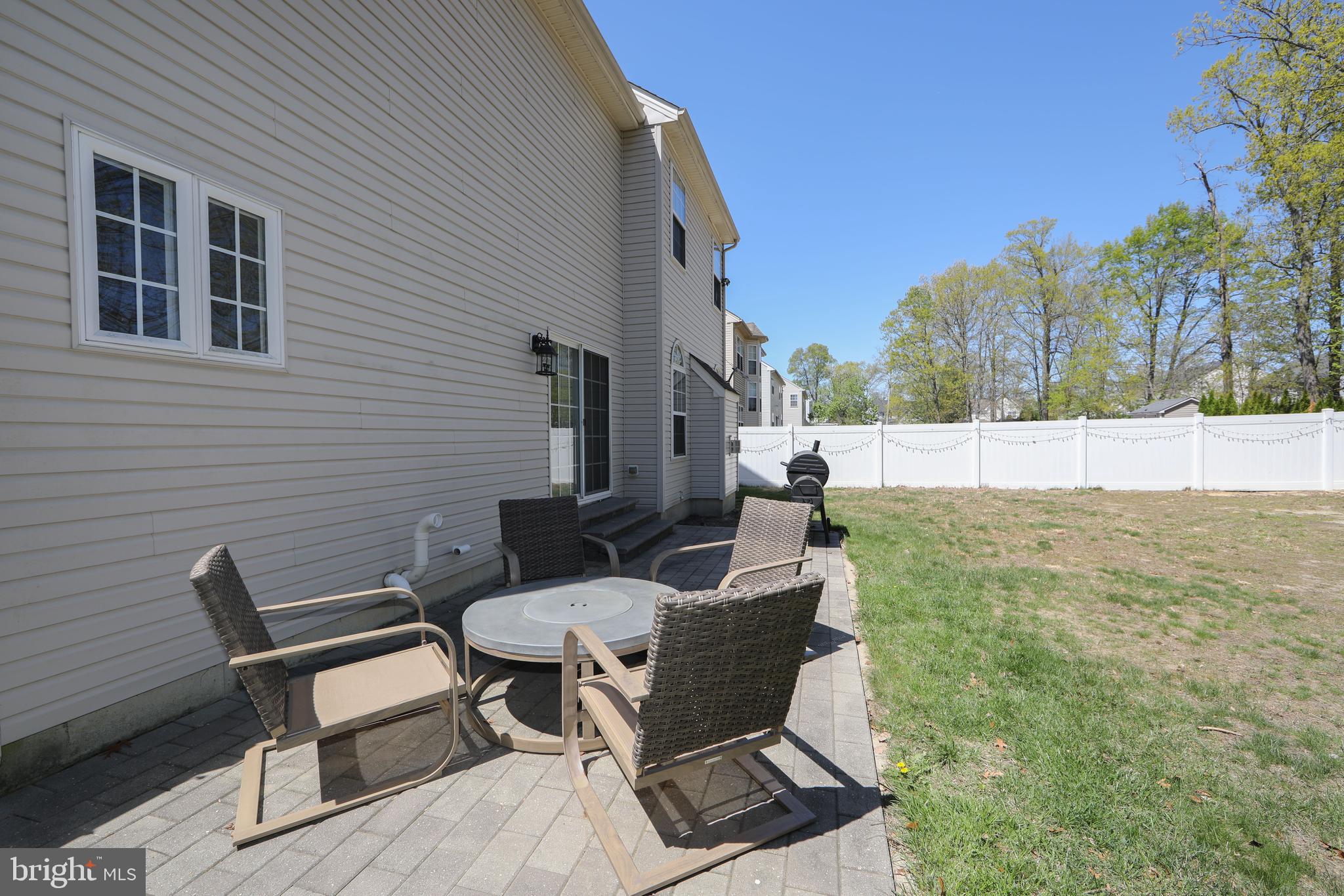 4 Conifer Way Sicklerville, NJ 08081 - Photo 36 of 39 a view of backyard of house with seating space